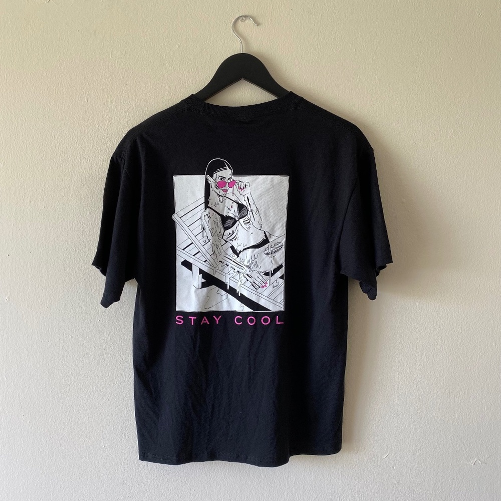 Chomp Stay Cool Graphic Tee Size Medium